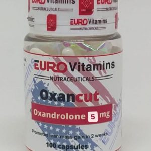 Oxandrolona 5mg/100 capsulas Eurovitamins